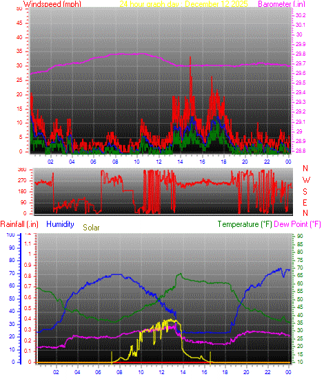 24 Hour Graph for Day 12