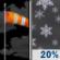 Tonight: Partly Cloudy then Slight Chance Light Snow