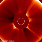 Latest LASCO C2 image of the Sun