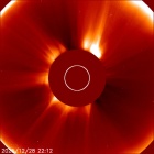 Latest LASCO C2 image of the Sun