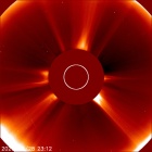 Latest LASCO C2 image of the Sun