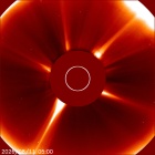 Latest LASCO C2 image of the Sun
