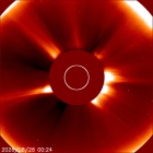 Latest LASCO C2 image of the Sun