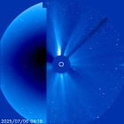 Latest LASCO C3 image of the Sun