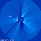 Latest LASCO C3 image of the Sun