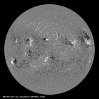 Latest SDO/HMI Magnetogram image of the Sun