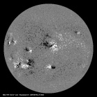 Latest SDO/HMI Magnetogram image of the Sun