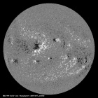 Latest SDO/HMI Magnetogram image of the Sun