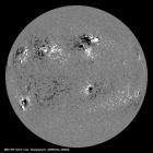Latest SDO/HMI Magnetogram image of the Sun