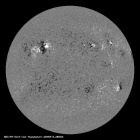 Latest SDO/HMI Magnetogram image of the Sun