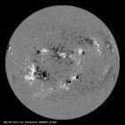 Latest SDO/HMI Magnetogram image of the Sun