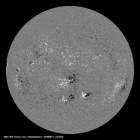 Latest SDO/HMI Magnetogram image of the Sun