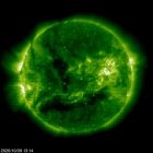 SOHO EIT 195 image of the sun