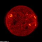 SOHO EIT 304 image of the sun