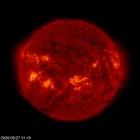 SOHO EIT 304 image of the sun