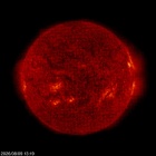 SOHO EIT 304 image of the sun